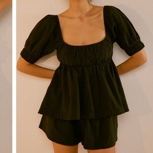 Free People Donnie Short Set